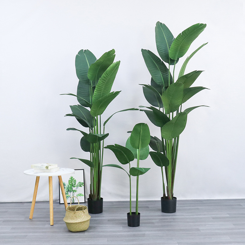 Bird Paradise Strelitzia - Artificial Plastic Potted ​Plant Bird of