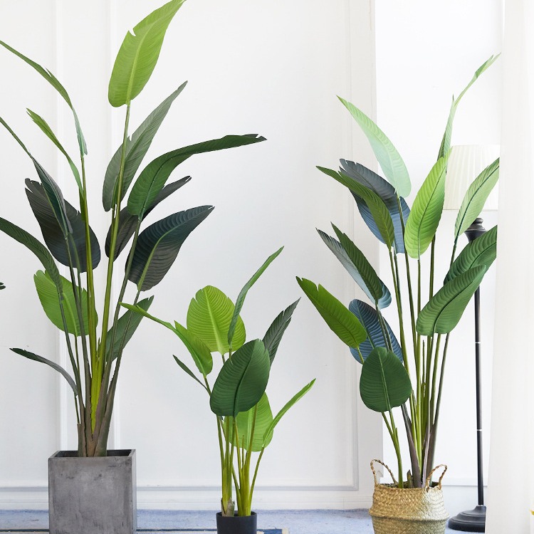 Artificial Plastic Potted ​Pla - Bird Paradise Strelitzia review and price